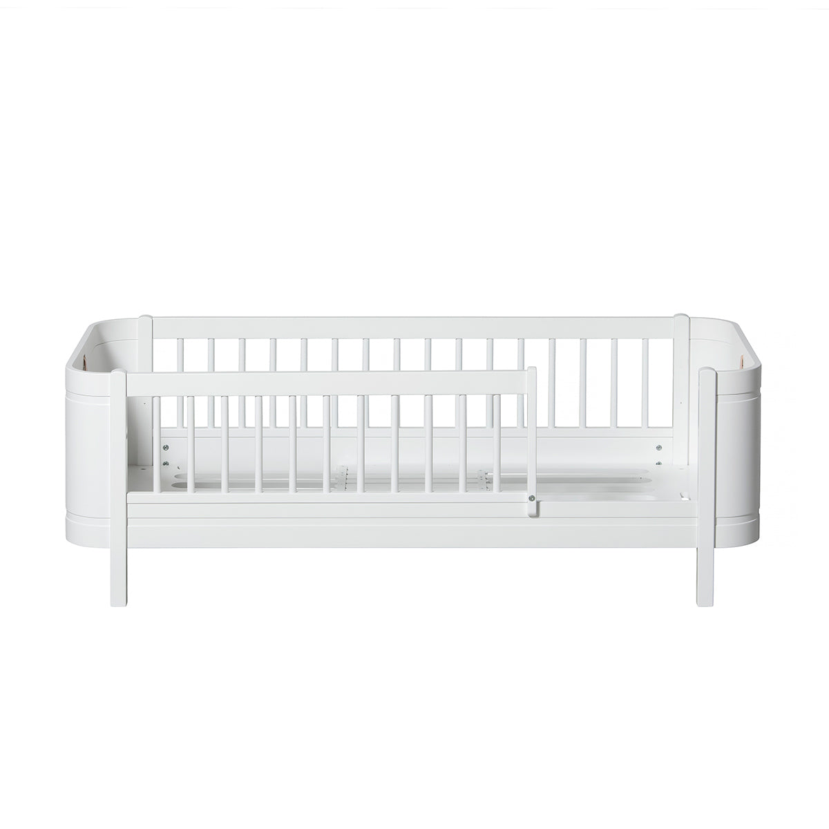 Oliver Furniture Wood Mini+ baby bed excl. conversion set, white