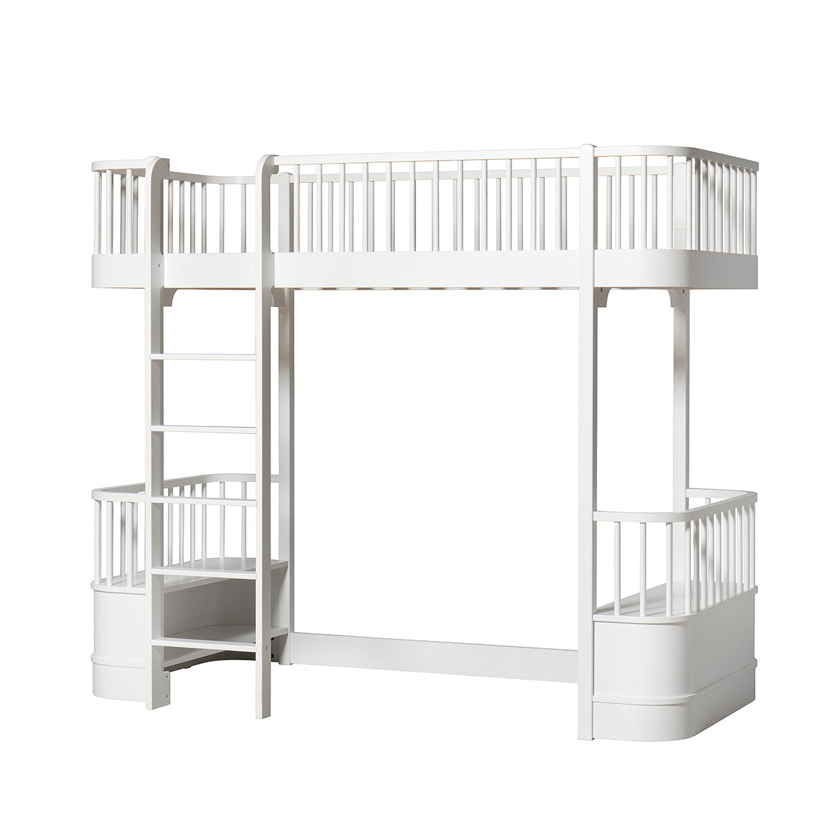 Oliver Furniture Wood Original loft bed, 90 x 200 cm, white