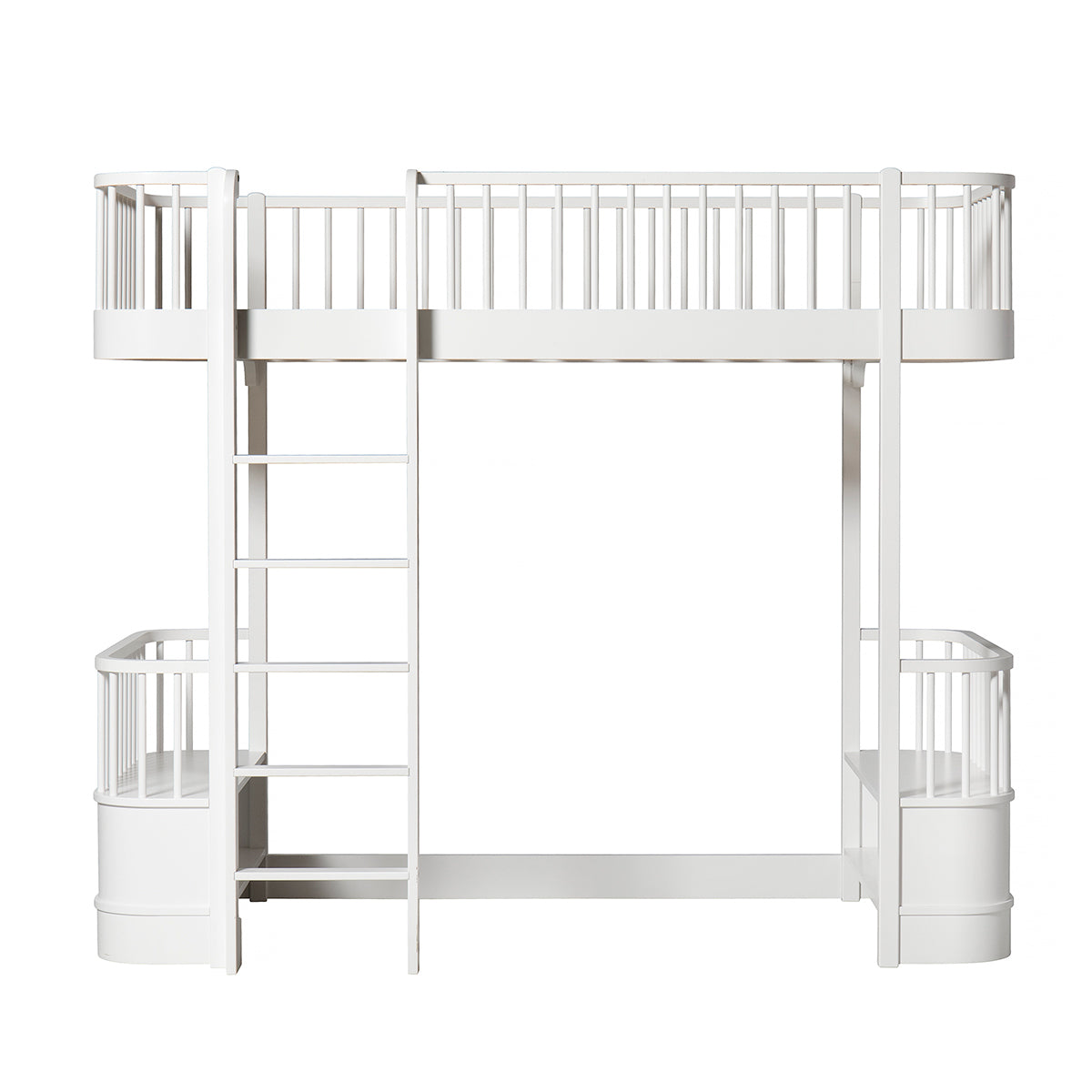 Oliver Furniture Wood Original loft bed, 90 x 200 cm, white