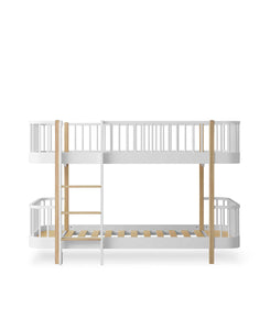 Oliver Furniture-Wood-Original-Collection-halbhohes-Etagenbett-Bunkbed-weiss-Eiche-oak-041575