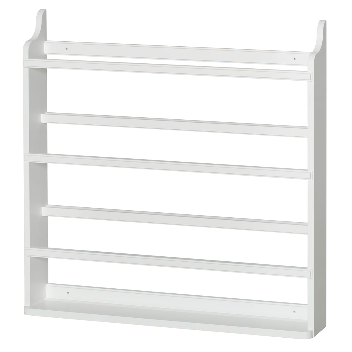 Oliver Furniture plate rack, white