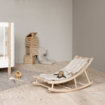 Oliver Furniture Wood Babywippe-Kleinkindwippe-natur