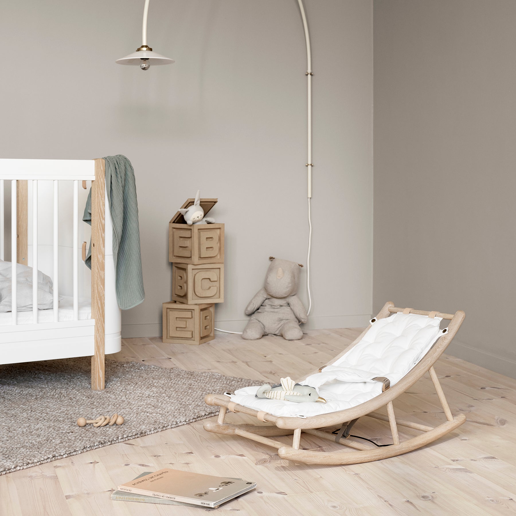 Oliver Furniture Extrakissen für Babywippe, weiss