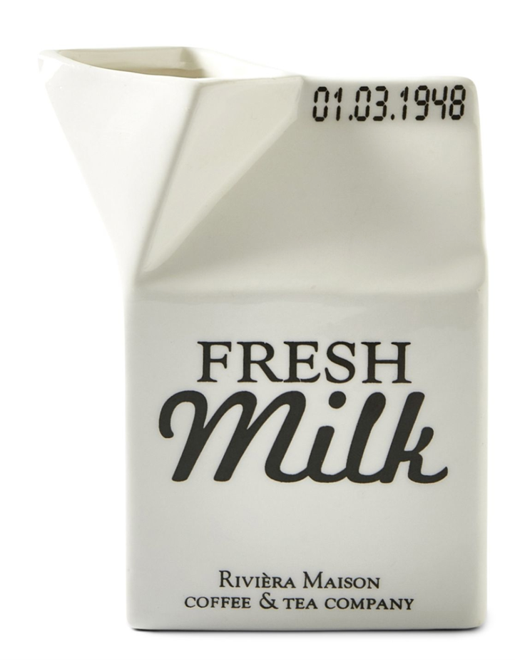 Riviera Maison Milk Jug, Carton Jar Milk