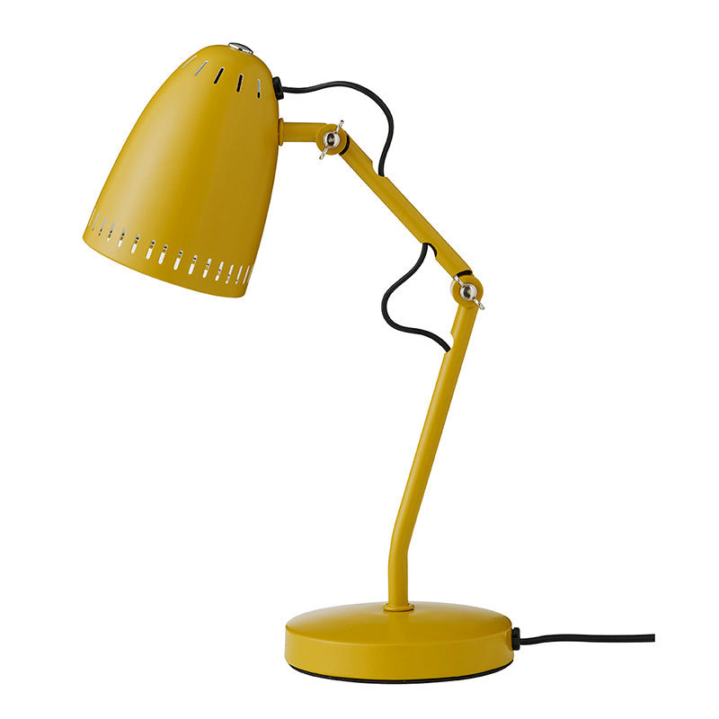 Super Living-Dynamo-Tischlampe-mustard